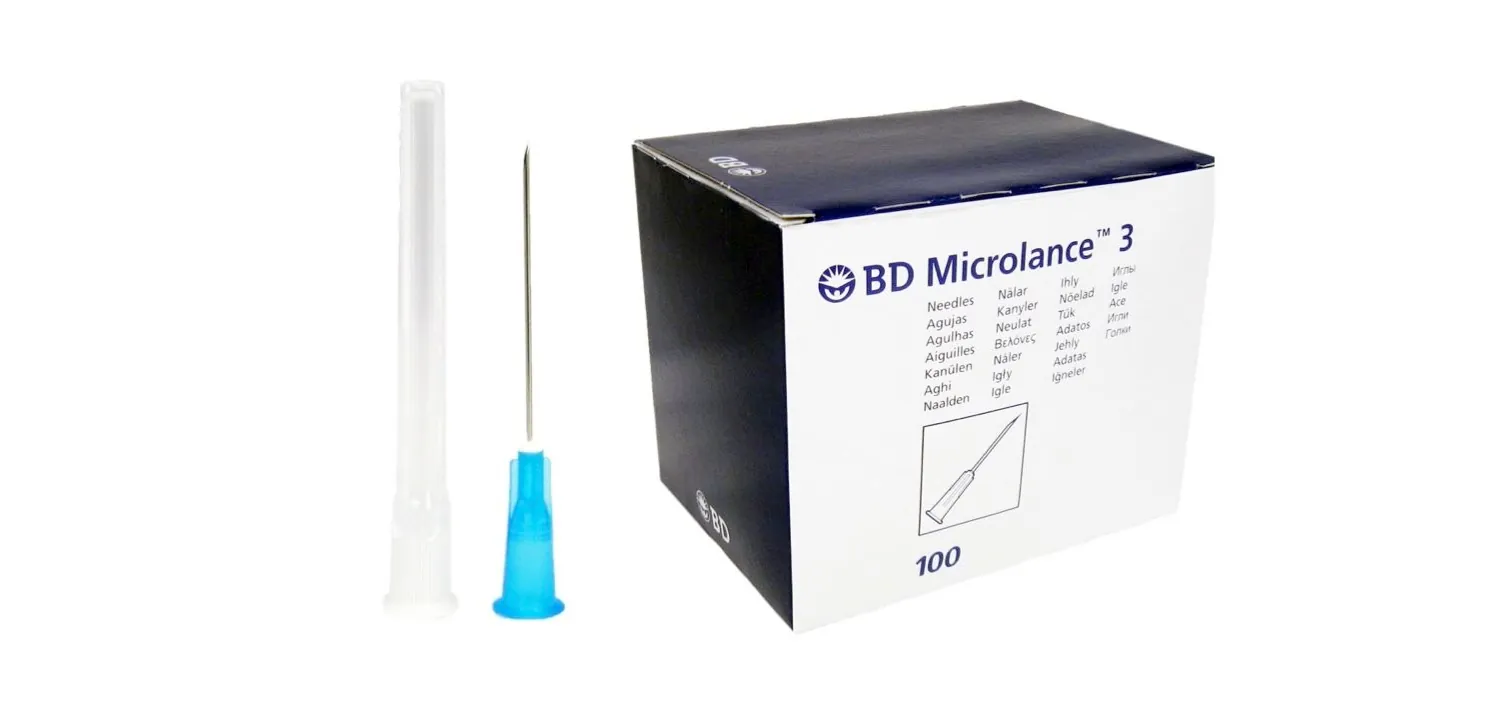 BD MICROLANCE BLUE NEEDLES